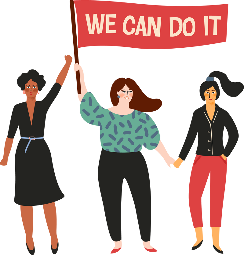 Women of Different Nationalities. International Women's Day